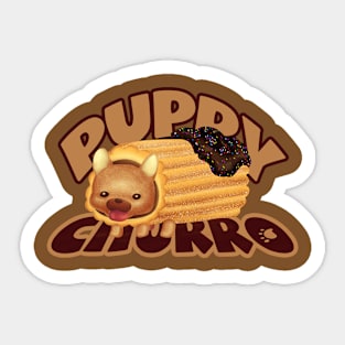 Puppy Churro Sticker